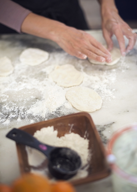 flatbread prep